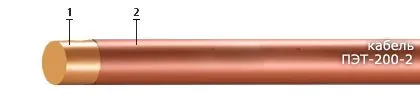 Кабель ПЭТ-200-2 2,24