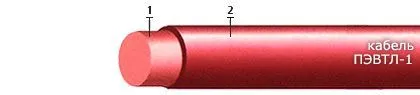 Кабель ПЭВТЛ-1 0,85
