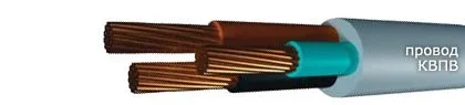 Кабель КВПВ 5x10