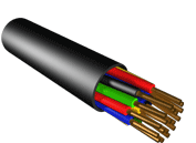 Кабель КВВГЭ 8х2,5